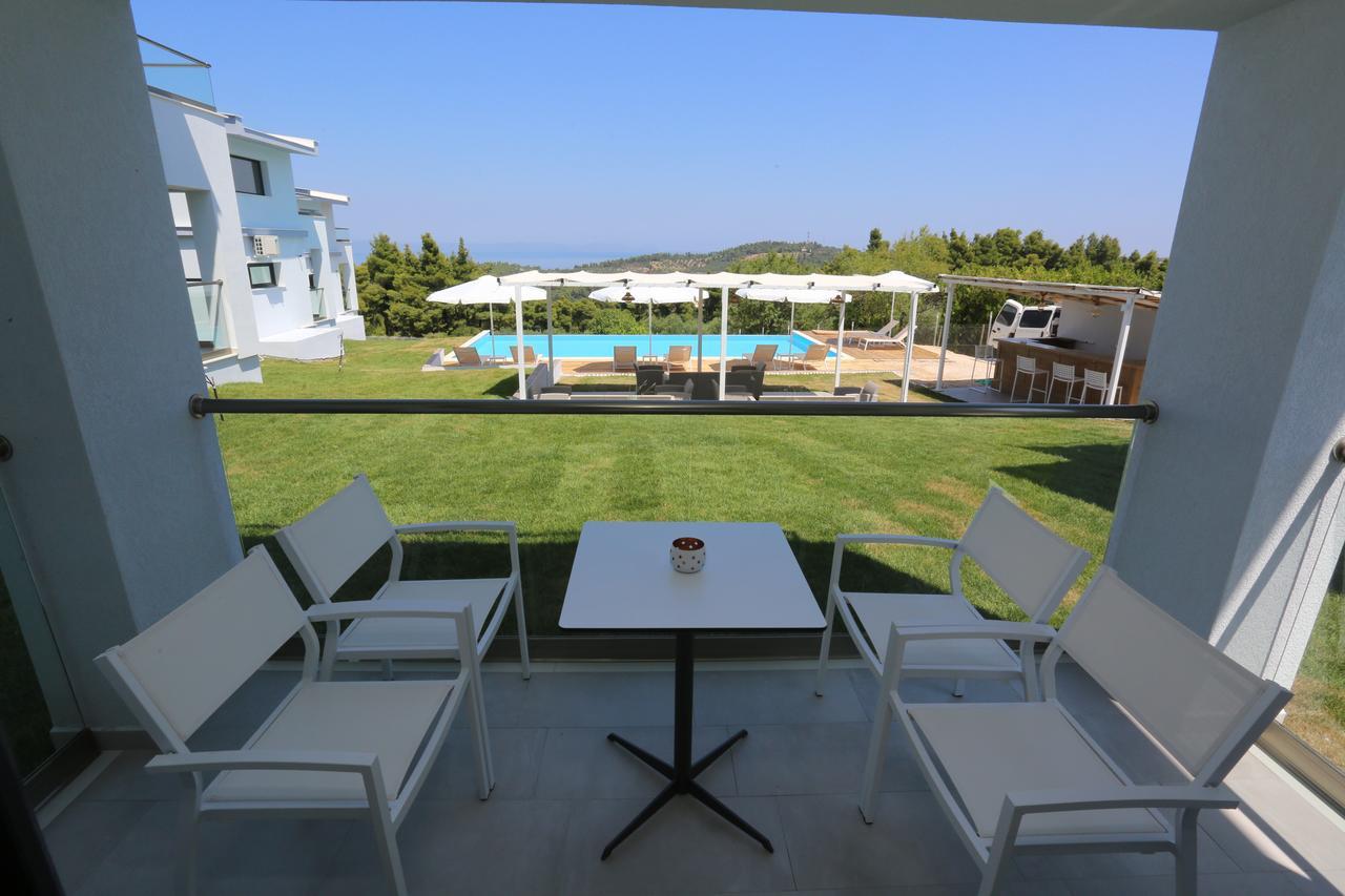 Blue Avenue Apart otel Paliouri Dış mekan fotoğraf